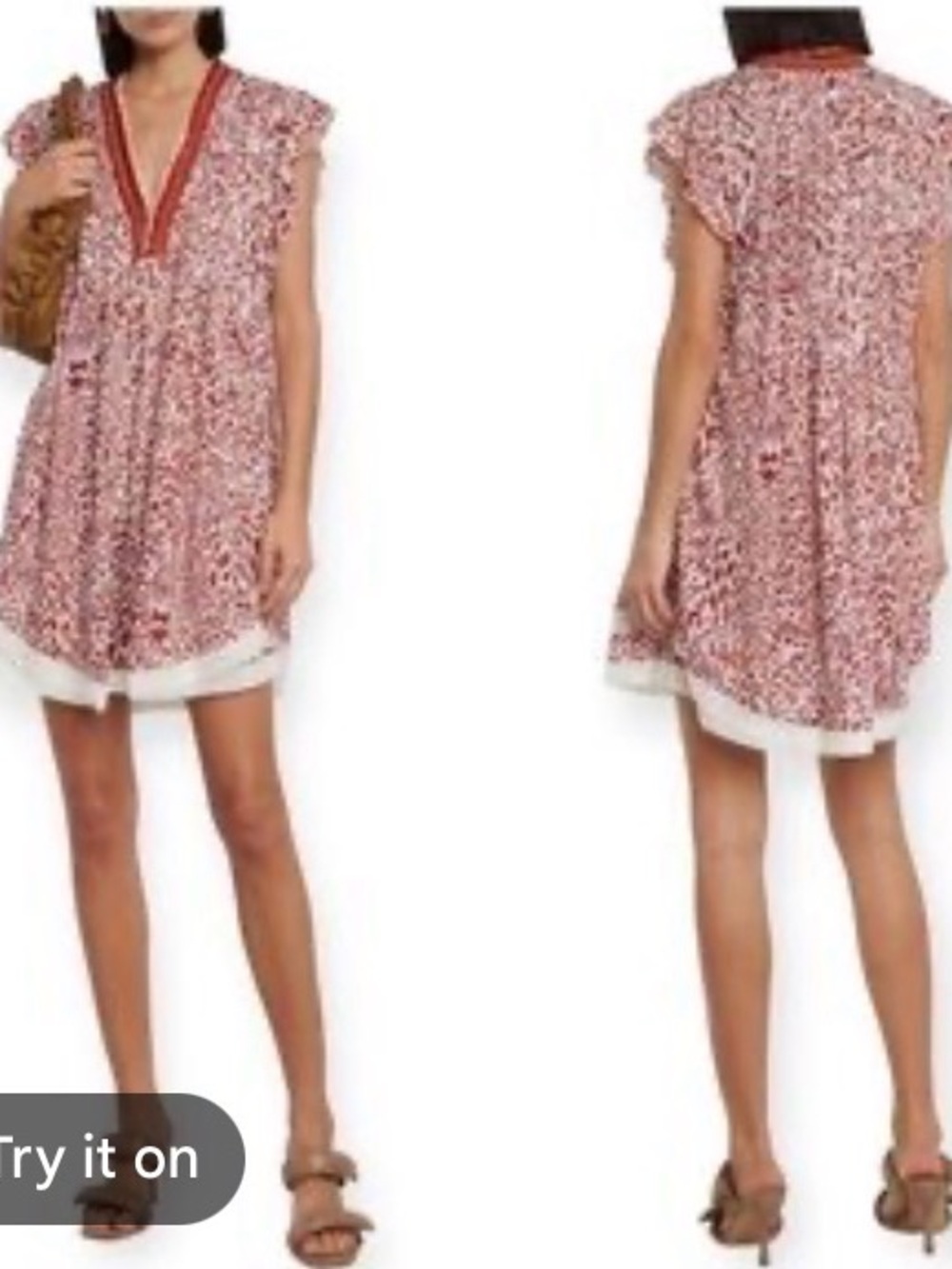 Poupette St Barth Sasha Mini Boho Dress